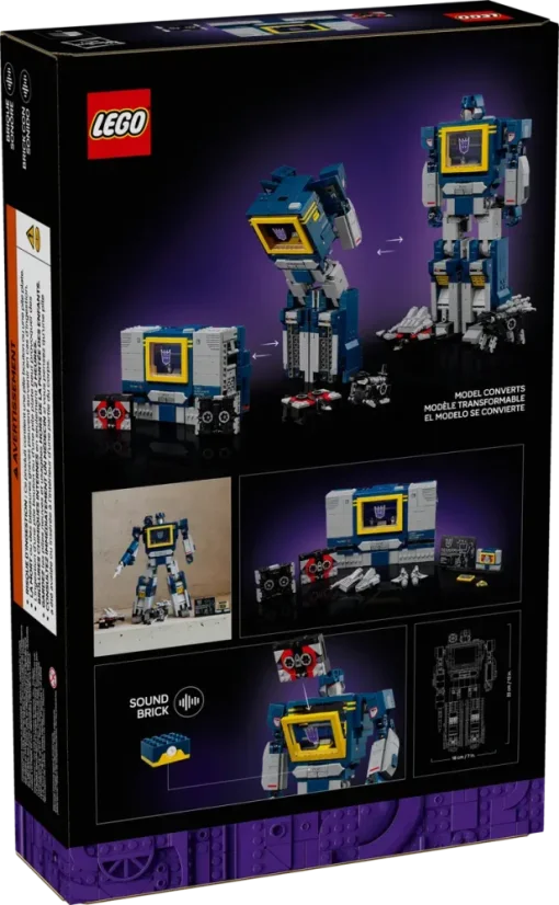 LEGO® Icons™ 10358 Transformers: Soundwave