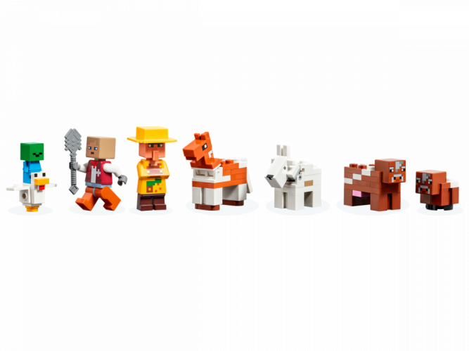 LEGO® Minecraft 21187 Červená stodola