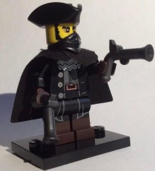 col17-16 The Mystery Man (Highwayman), Series 17 (Complete Set with Stand and Accessories)
