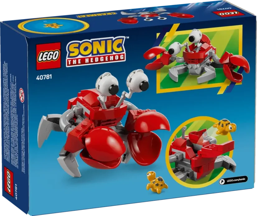 LEGO® 40781 Sonic the Hedgehog™ Badnik: Crabmeat
