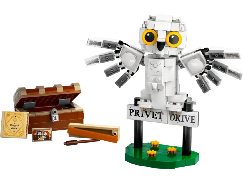 LEGO® Harry Potter 76425 Hedvika na návštěvě Zobí ulice 4