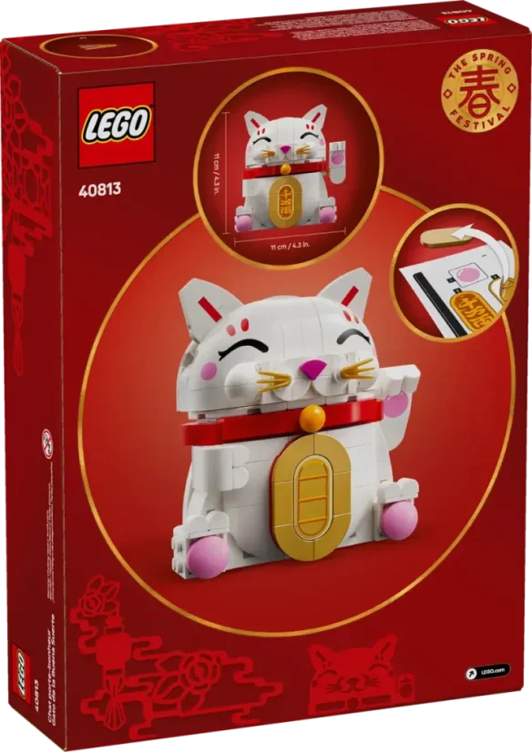 LEGO® 40813 Kočka pro štěstí