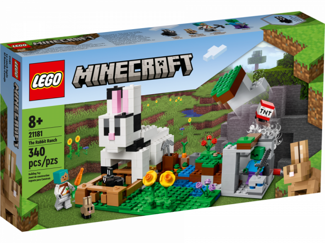 LEGO® Minecraft 21181 Królicza farma