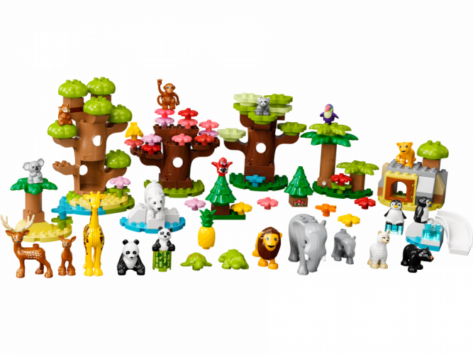 LEGO® DUPLO 10975 Divoká zvířata světa