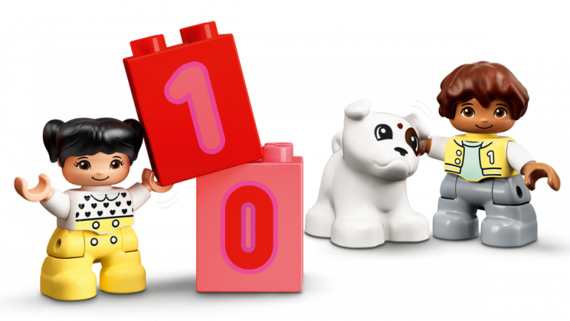 LEGO® DUPLO 10954 Pociąg z cyferkami — nauka liczenia