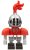 nex049 Macy Bot - Red Shoulders, Flat Silver Helmet