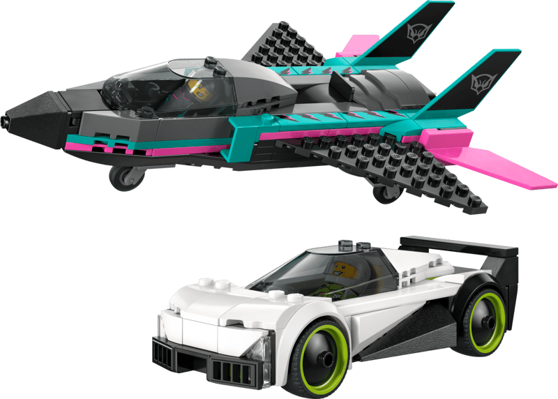 LEGO® City 60489 Jet vs. Car
