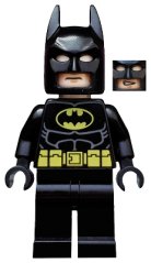 tlm082 Batman - Black Suit with Yellow Belt and Crest (Type 2 Cowl, no Cape)