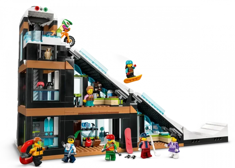 LEGO® City 60366 Centrum narciarskie i wspinaczkowe