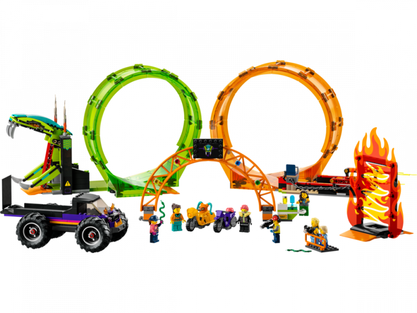 LEGO® City 60339 Kaskadérská dvojitá smyčka