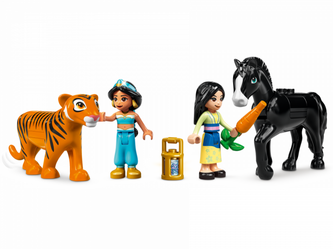 LEGO® Disney Princess 43208 Dobrodružství Jasmíny a Mula
