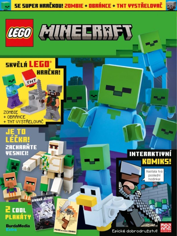 Časopis LEGO® Minecraft 7/2025 CZ verzia