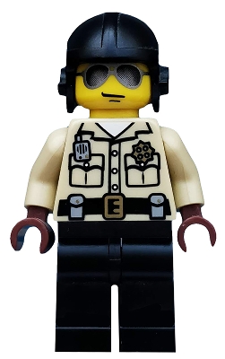 col022 Traffic Cop, Series 2 (Minifigure Only without Stand and Accessories)