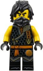 njo0985 Cole - Dragons Rising, Tournament Armor, Black Bandana