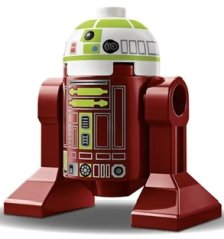sw1397 Astromech Droid, R7-A7 - Dark Bluish Gray Rectangles (75401)