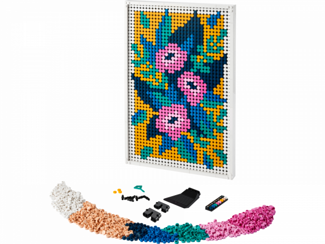 LEGO® Art 31207 Kvetinové umenie