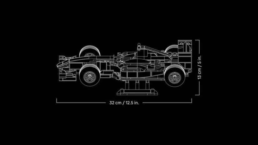 LEGO® ICONS 11375 Ferrari F2004 & Michael Schumacher