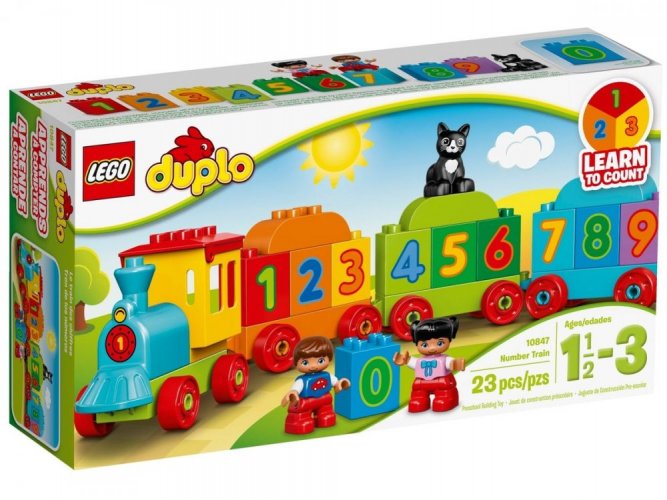 LEGO® DUPLO 10847 Vláček s čísly