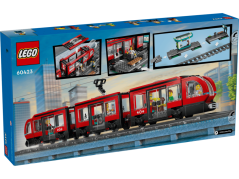 LEGO® City 60423 Električka a zastávka v centre mesta