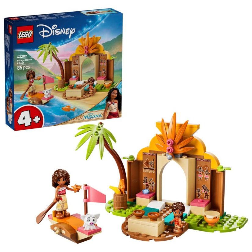 LEGO® Disney™ 43282 Vesnický dům a loďka