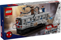 LEGO® Marvel 76321 Spider-Man kontra Doc Ock — scena w metrze