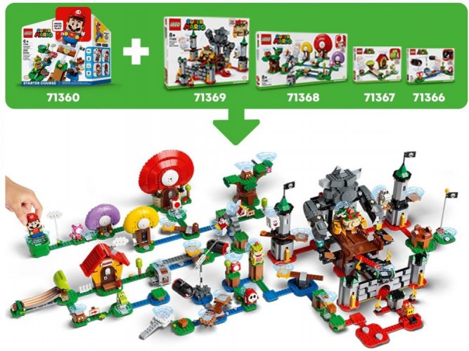 LEGO® Super Mario 71362 Útok piraňové rostliny