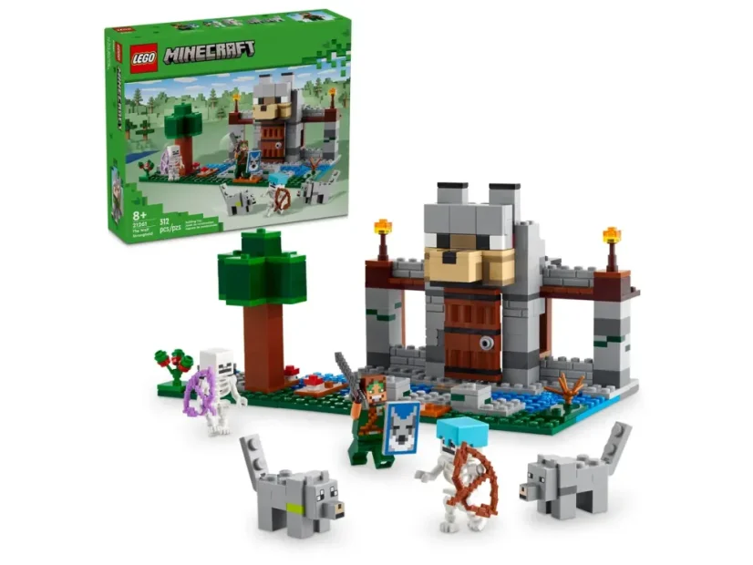 LEGO® Minecraft 21261 Vlčia pevnosť