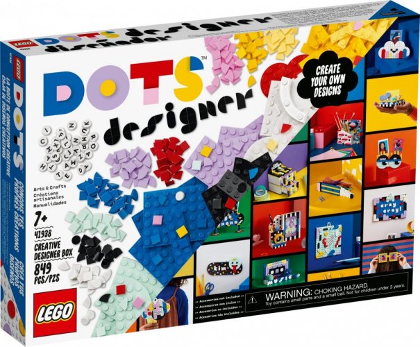 LEGO® DOTS 41938 - Kreatívny dizajnérsky box
