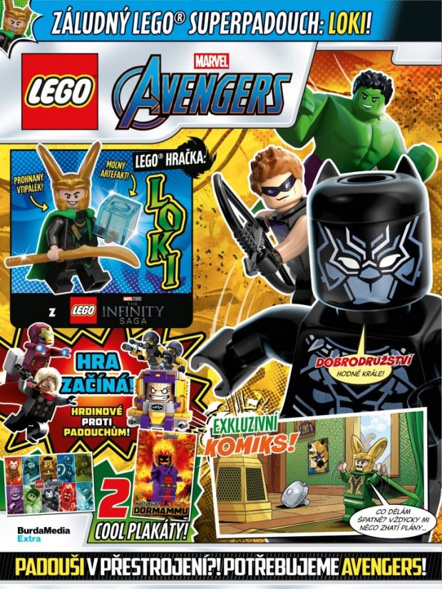 Časopis LEGO® Marvel Avengers 2/2025