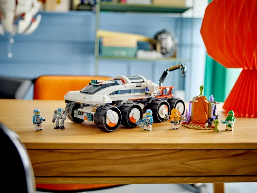 LEGO® City 60432 Veliteľské vesmírne vozidlo a žeriavový nakladač