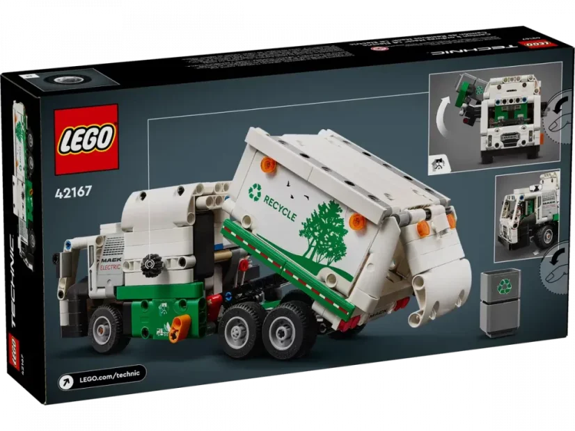 LEGO® Technic 42167 Smetiarske auto Mack® LR Electric