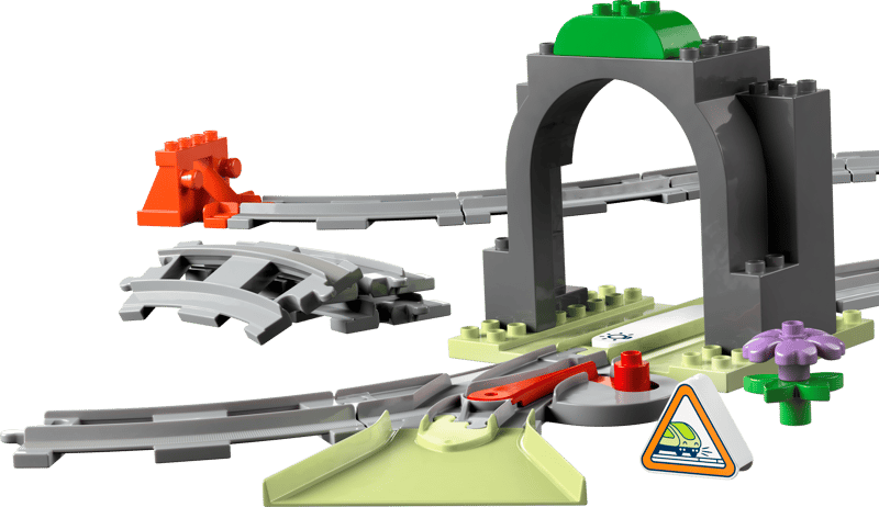 LEGO® DUPLO® 10425 Tunel i tory kolejowe — zestaw rozszerzający