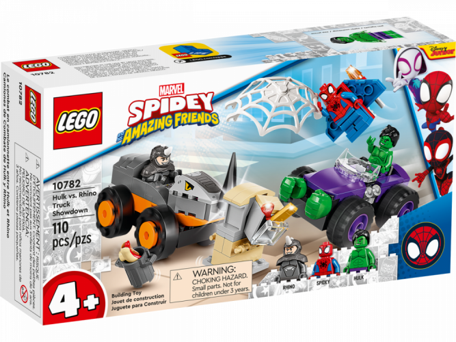 LEGO® Super Heroes 10782 Hulk kontra Rhino — starcie pojazdów