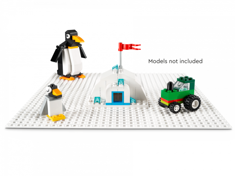 LEGO® Classic 11026 podložka na stavění 25 x 25 cm Bílá
