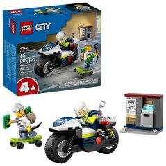 LEGO® City 60455 Pościg na motocyklu policyjnym