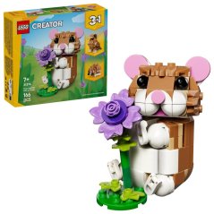 LEGO® Creator 3 v 1 31376 Cute Hamster with a Flower