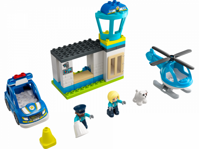 LEGO® DUPLO 10959 Policajná stanica a vrtuľník