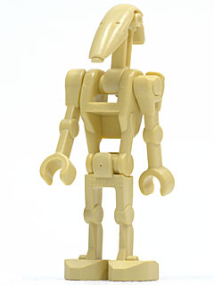 sw0001d Battle Droid with 2 Straight Arms