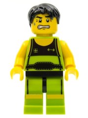 col026 Weightlifter, Series 2 (Minifigure Only without Stand and Accessories)