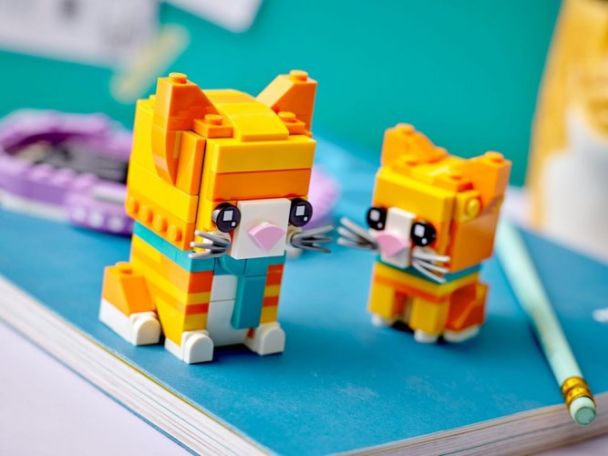 LEGO® BrickHeadz 40480 Ginger Tabby