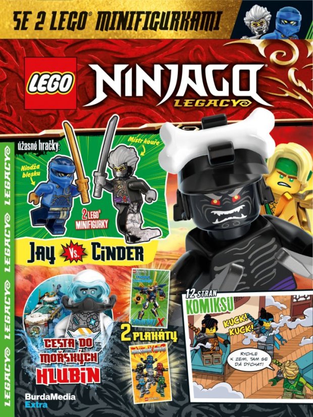 Časopis LEGO® Ninjago Legacy 3/2025 CZ verzia