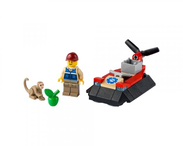 LEGO® City 30570 Záchranné vznášadlo pre divokú prírodu