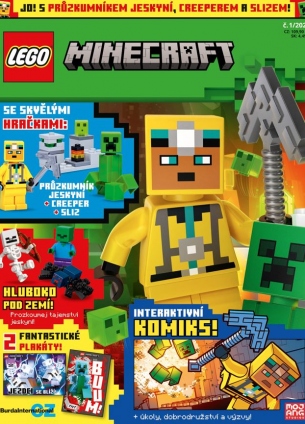 Časopis LEGO® Minecraft 1/2023 CZ verzia