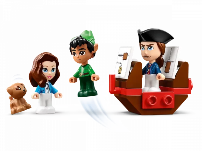 LEGO® Disney™ 43220 Peter Pan a Wendy a ich rozprávková kniha dobrodružstiev