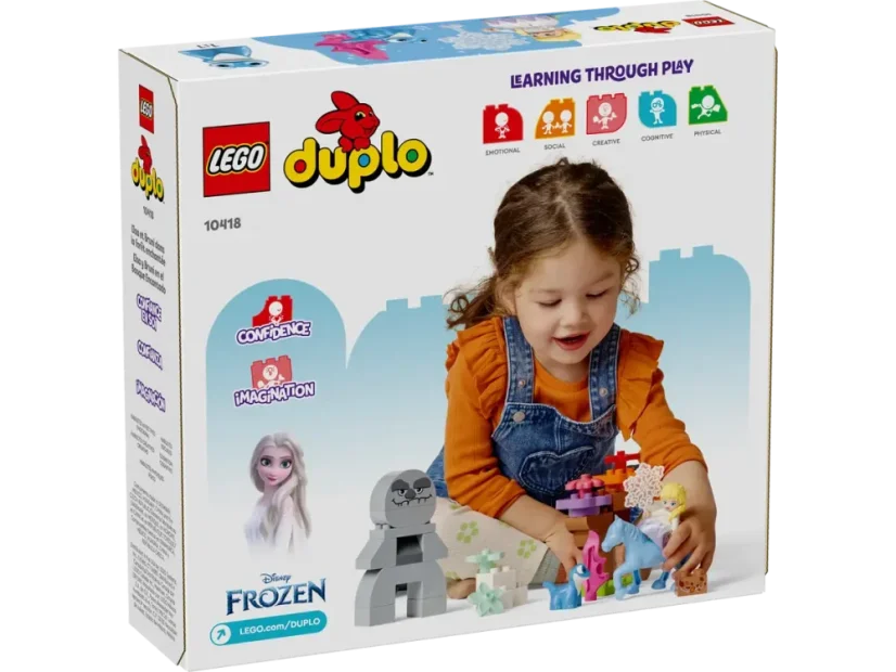 LEGO® DUPLO 10418 Elsa a Bruni v začarovaném lese
