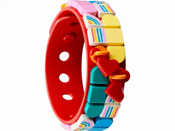 LEGO® DOTS™ 41953 Rainbow Bracelet with Charms