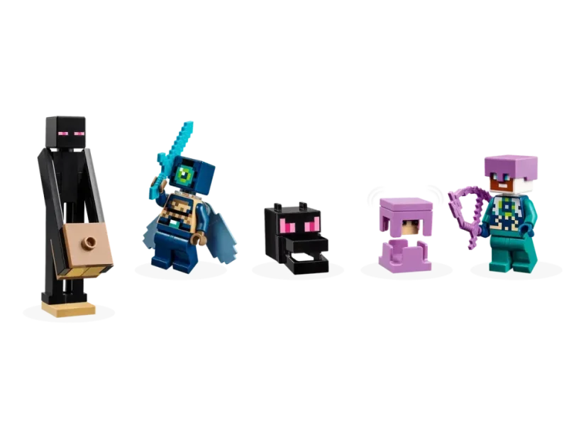 LEGO Minecraft 21264 Drak z Enderu a loď z Endu