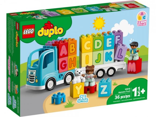 LEGO® DUPLO 10915 Ciężarówka z alfabetem