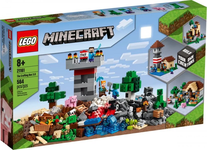 LEGO® Minecraft™ 21161 Kreativní box 3.0