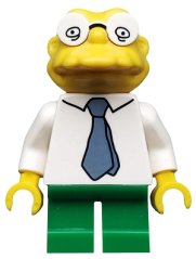 sim036 Hans Moleman, The Simpsons, Series 2 (Minifigure Only without Stand and Accessories)